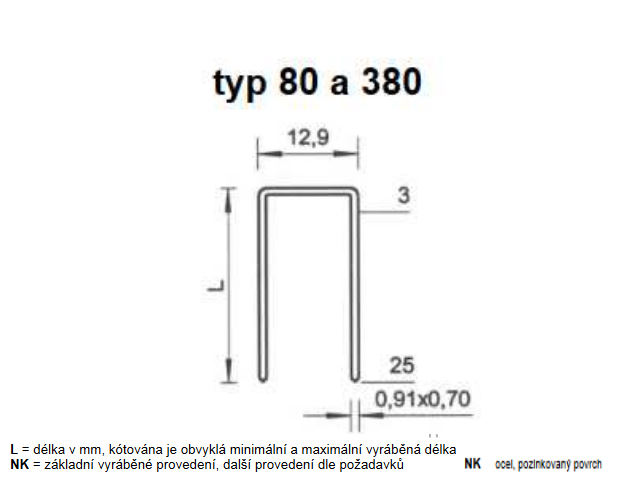Čalúnnické spony 380/10 18000 ks – Obrázok 3