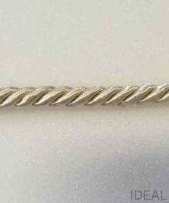 Ozdobná šnúra bežová 8 mm