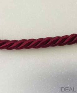 Ozdobná šnúra bordová 8 mm