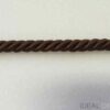 Ozdobná šnúra hnedá 8 mm
