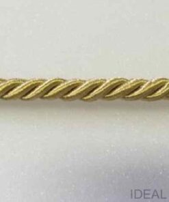 Ozdobná šnúra zlatá 8 mm