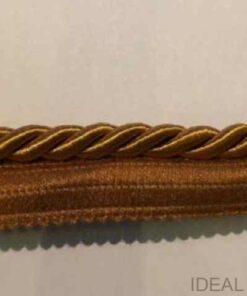 Ozdobné šnúry s výpustkom medená 8 mm