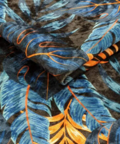 CRUSH VELVET Monstera 03 ARTDECO