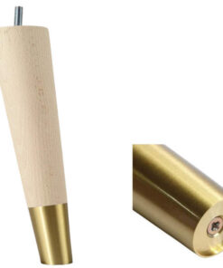 Nábytková noha KM2410 drevená