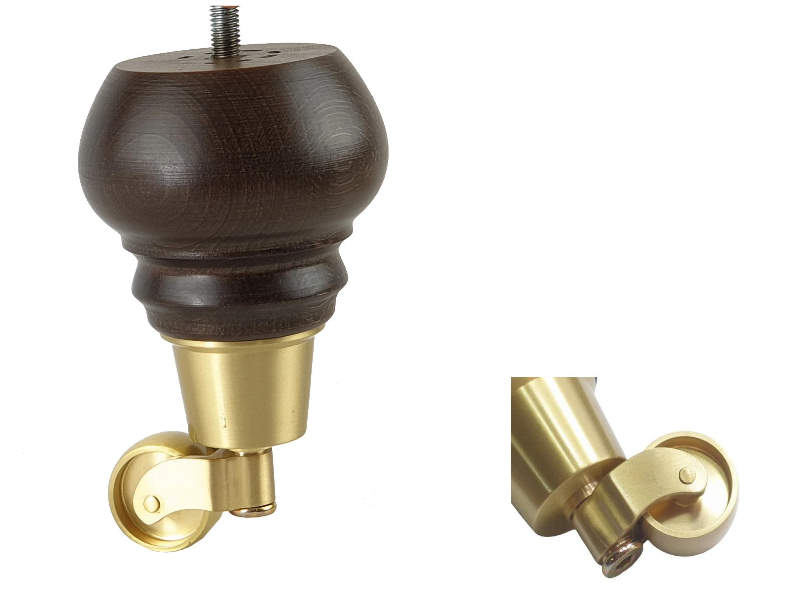 Nábytková noha KM2452 drevená