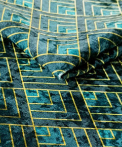 CRUSH VELVET Romby 01 ARTDECO