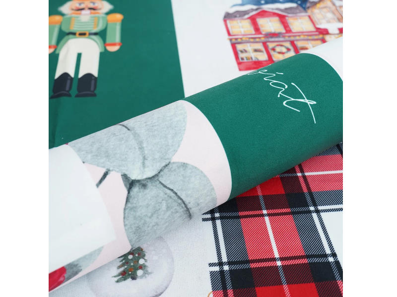 Vankúšový panel - vianočné vzory